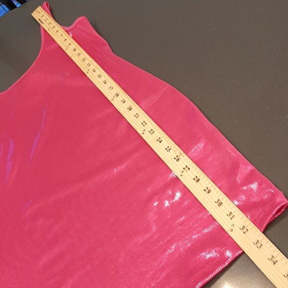 Forever 21 Shiny Pink Dress - Picture 8 of 13